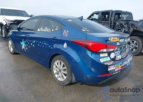 2016 Hyundai Elantra Se z USA, uszkodzony, nr VIN KMHDH4AE0GU503666